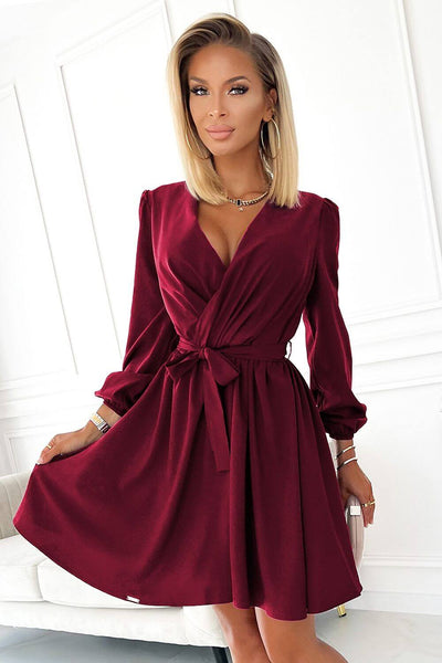 Vestito Elegante da Cocktail | Abito da Sera Corto | Vestito Chic da Festa | Abito Donna per Occasioni Speciali | Vestito Corto Elegante | Abito Raffinato per Cerimonie | Vestito Fashion da Sera | Abito Femminile con Stile 